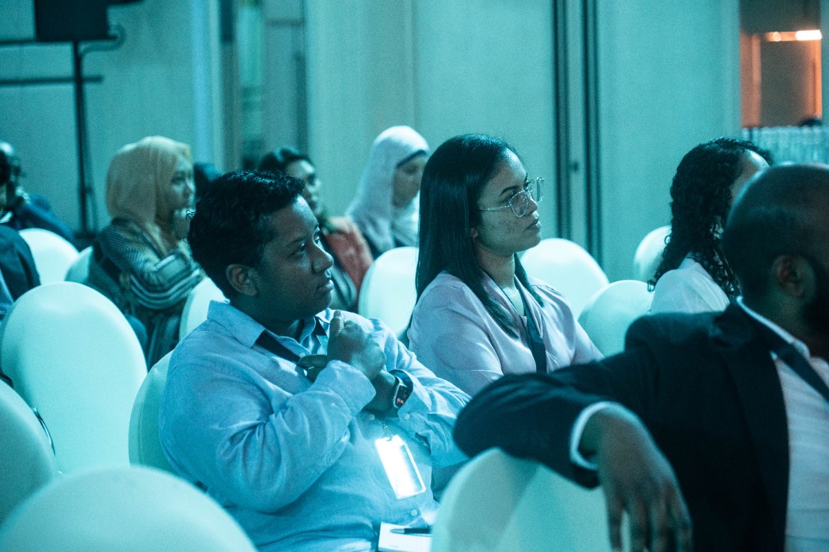 In the audience